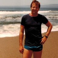 Dad on July 4 1984 on a beach in Pt Reyes Dad July 4 1984 Pt Reyes