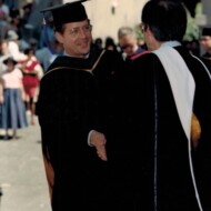 Dean Choper of Boalt Awards JD to Dad May 24 1986