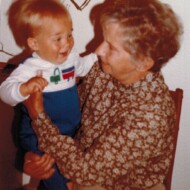 Fred and Oma in August 1983 Fred and Oma ~ Aug 1983